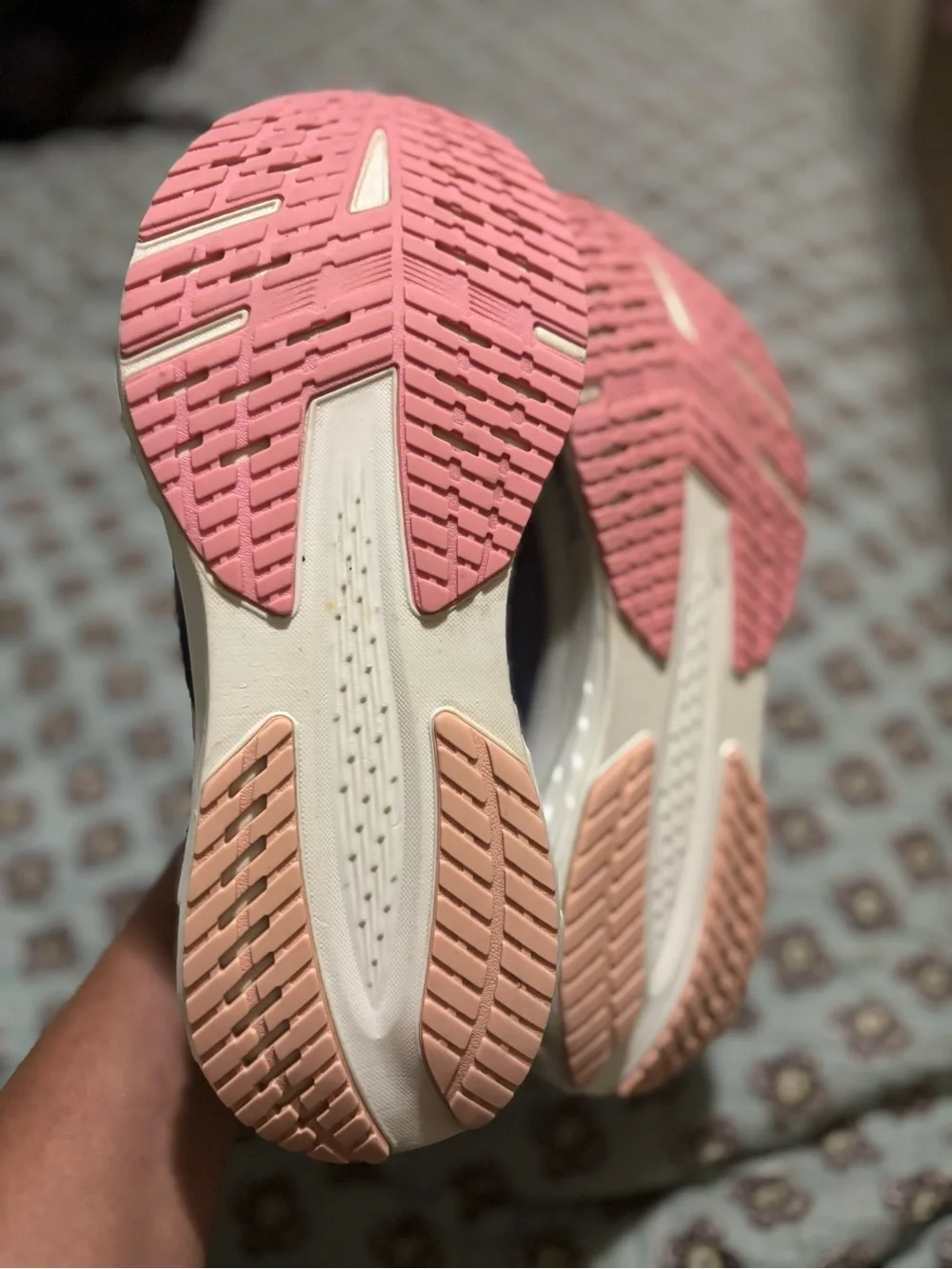 Brooks Women’s Athletic Shoes — Navy with Pink Highlights